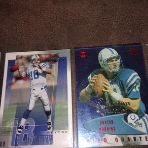 Lot of 2 Peyton Manning Football Cards.